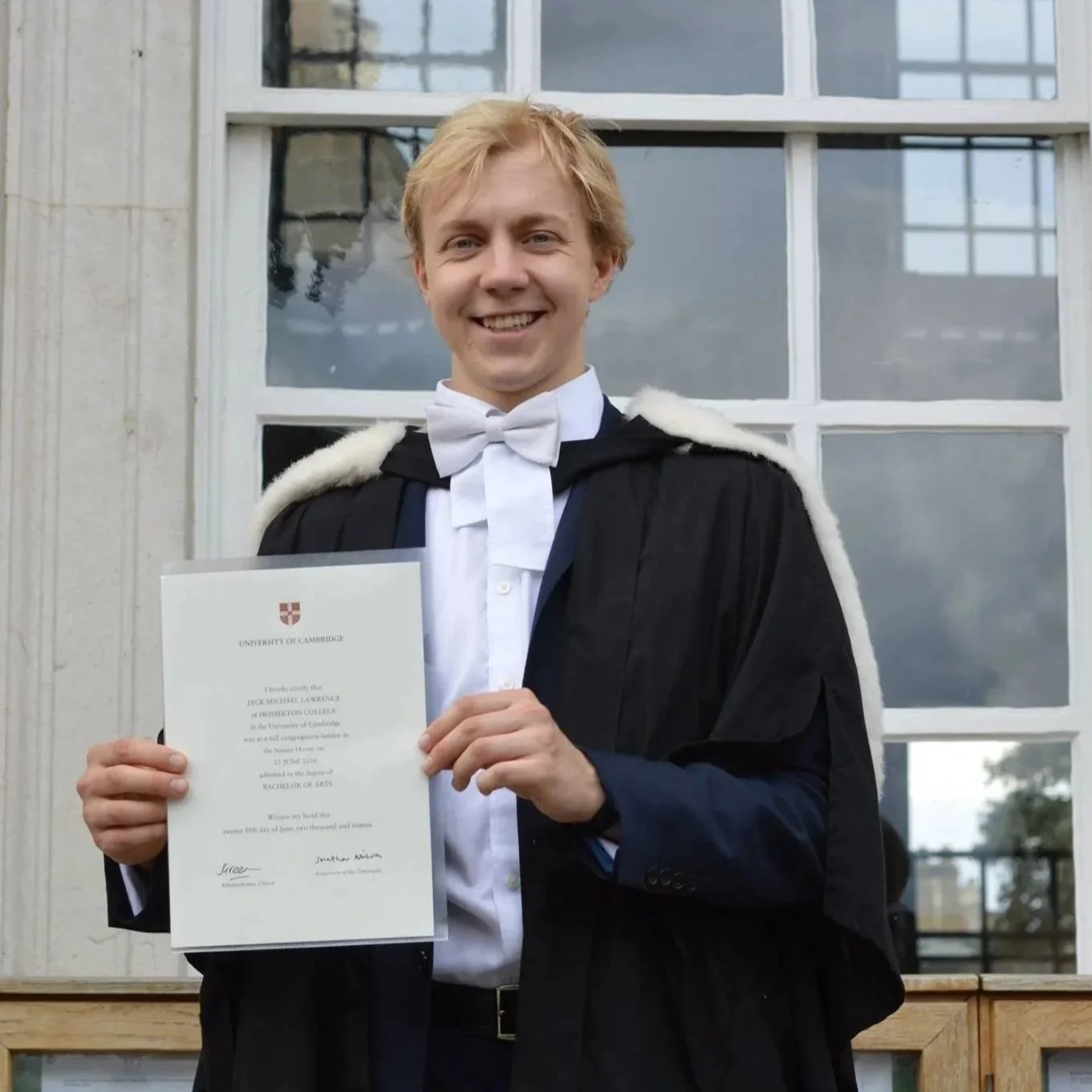 Jack Lawrence, June 2016